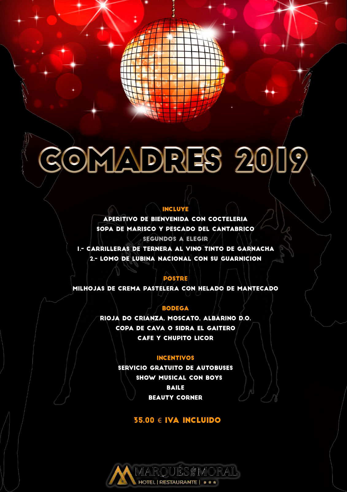 Catering y Restaurante - Hotel Marqués de la Moral en Asturias